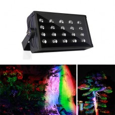 40W 60W Colored RGBW Rainbow LED Floodlight Tree Sculpture Garden Landscape Decoration Lighting IP65